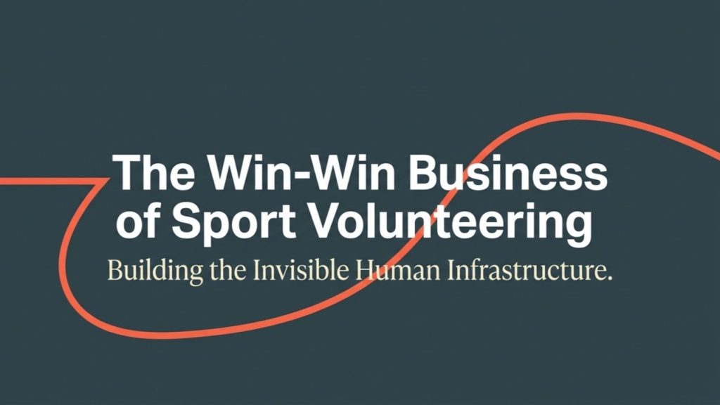 Sport volunteering needs a new paradigm