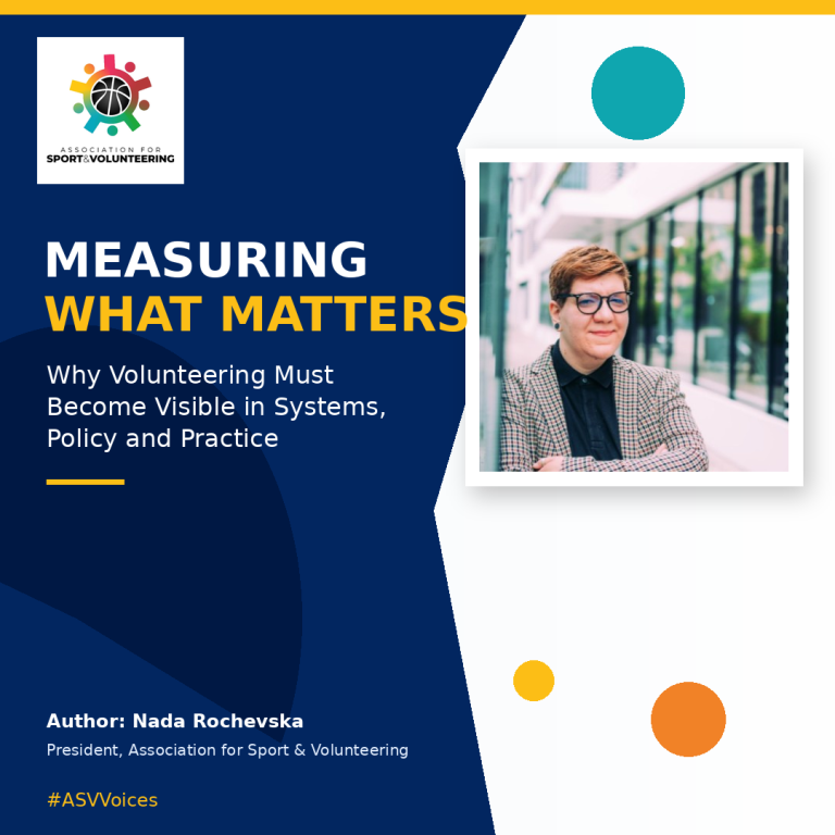 Measuring What Matters: Why Volunteering Must Become Visible in Systems, Policy and Practice